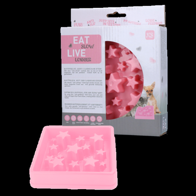 Eat Slow Live Longer Star Pink XS