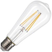 SLV 1005268 LED-lamp Energielabel F (A - G) E27 Peer Warmwit (Ø x l) 58 mm x 142 mm 1 stuk(s)