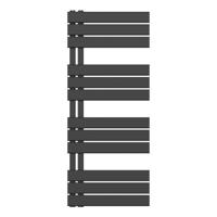 Handdoekradiator BWS Boss Links aansluiting 681W 120x50 cm Zwart Boss & Wessing