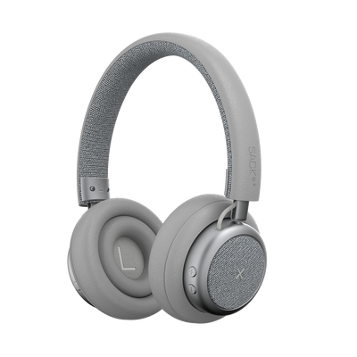 SACKit TOUCHit Hoofdtelefoons Bedraad en draadloos Hoofdband Oproepen/muziek Micro USB Bluetooth Zilver