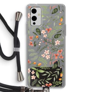 Sweet little flowers: OnePlus 9 Transparant Hoesje met koord