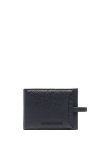 Emporio Armani logo-embossed bi-fold wallet - Bleu