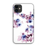 Waterverf bloemen: iPhone 11 Tough Case