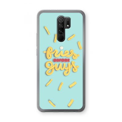 Always fries: Xiaomi Redmi 9 Transparant Hoesje