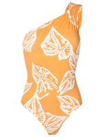 Clube Bossa maillot de bain asymétrique à imprimé graphique - Orange - thumbnail