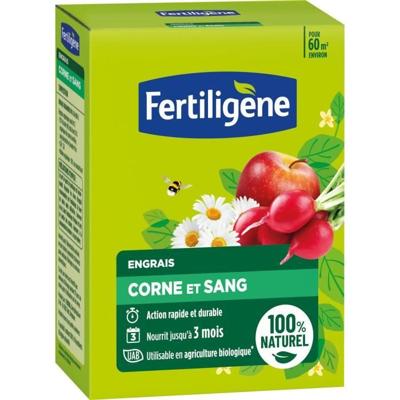 FERTILIGENE FCOSAN3 - Hoorn- en bloedmeststof 3 kg - Snelle en langdurige werking - Voedt tot 3 maanden - Tot 60m² bevrucht