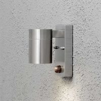 Wandlamp RVS beneden met bewegingsmelder GU10 fitting 7541-000 Konstsmide