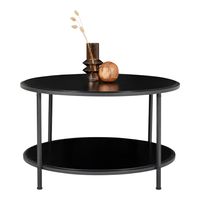 House Nordic 2101510 salontafel Koffietafel Rondvormig 4 poot/poten - thumbnail