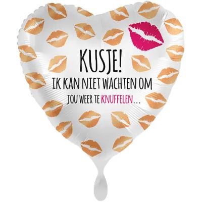 'Ballon 'Kusje!'' kopen? | FOR YOU GIFTS 'Ballon 'Kusje!'' kopen? | FOR YOU GIFTS