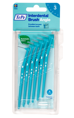 TePe Interdentale Rager Angle Blauw 0,6mm