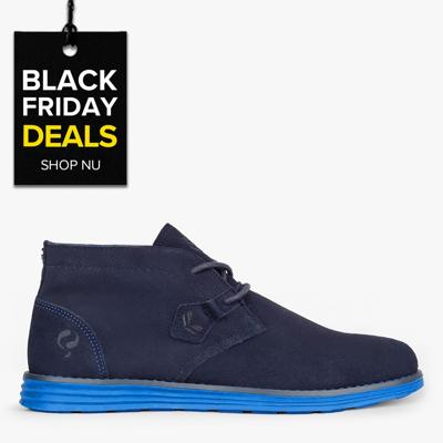 Heren Schoen Montfoort | Donkerblauw/Koningsblauw