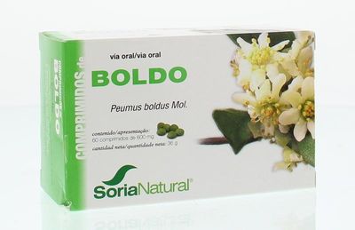 Soria Peumus boldo 600 mg 6-S (60 tab)