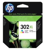 Inktcartridge HP F6U67AE 302XL kleur | 60 stuks