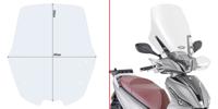 GIVI Windscherm, moto en scooter, D6113ST Verhoogd transparant