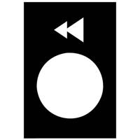 Harmony Etiket zwart 2xwitte pijl omlaag | 10 stuk stuks