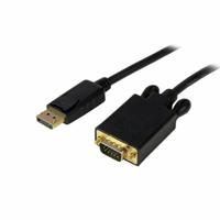 Adapter DisplayPort naar VGA Startech DP2VGAMM10B 3 m Zwart