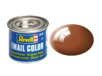 Revell Mud brown, gloss RAL 8003 14 ml-tin schaalmodel onderdeel en -accessoire Verf