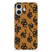 TPU Hoesje voor iPhone 16 Snakes