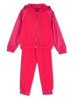 Emporio Armani Kids ensemble haut-pantalon à détail de nœud - Rose