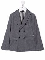 Emporio Armani Kids blazer à boutonnière croisée - Bleu - thumbnail