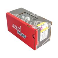 Dynaplus houtbouwschroef verzinkt tellerkop deeldraad +snijpunt torx tx40 8.0x280/100 | 50 stuks - 0286.01.63801