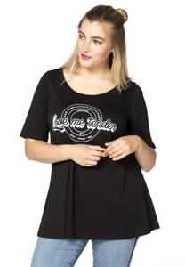 Yoek Tuniek flare love me tender | Zwart | Maat 58/60