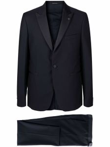 Tagliatore costume deux pièces à boutonnière - Bleu