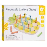 Classic World houten ananas verbindingsspel, 21dlg.