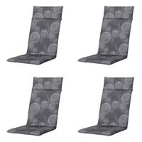 Kussen hoog 50 x 120 universeel Circle grijs (4 stuks) Madison - Madison