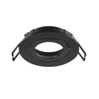 SLV InbouwringNew Tria 68 rond zwart - zonder fitting - 1007332