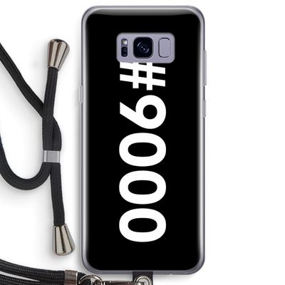 #9000: Samsung Galaxy S8 Plus Transparant Hoesje met koord