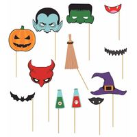 Photoprops Halloween 12 stuks
