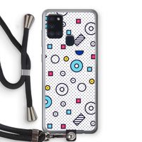 8-bit N°9: Samsung Galaxy A21s Transparant Hoesje met koord 8-bit N°9: Samsung Galaxy A21s Transparant Hoesje met koord