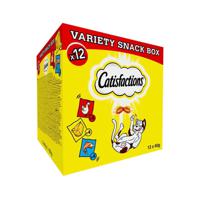 Catisfactions Kattensnoepjes - Mega Box - 12 x 60 g
