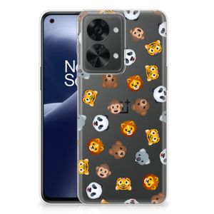 TPU bumper voor OnePlus Nord 2T Dieren Emojis