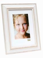 Deknudt Fotokader wit met naturelkleurig accent 13x18 S221H1