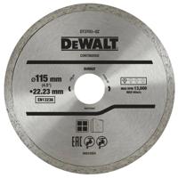 DeWALT DT3703 Diamantzaagblad Volband 115x22,23mm DeWALT DT3703 Diamantzaagblad Volband 115x22,23mm