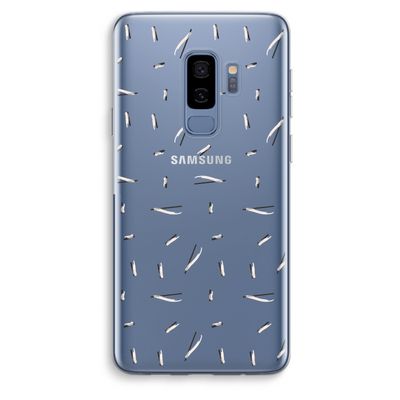 Hipster stripes: Samsung Galaxy S9 Plus Transparant Hoesje