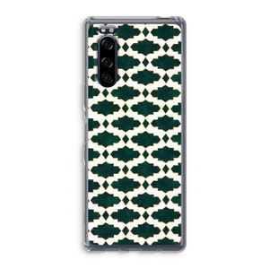 Moroccan tiles: Sony Xperia 5 Transparant Hoesje
