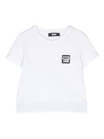 Dkny Kids t-shirt à patch logo - Blanc