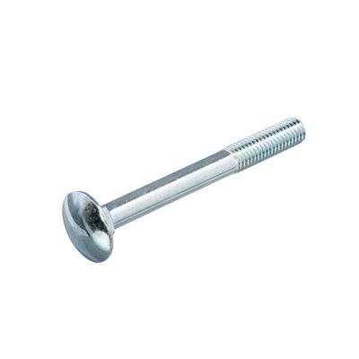 Slotbout 4.6 vz M12x200mm met moer DIN603/555