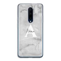 Ivory Marble: OnePlus 7 Pro Transparant Hoesje