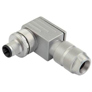 Weidmüller 1467850000 Sensor/actuator connector, niet geassembleerd M12 Aantal polen: 4 Stekker, haaks 1 stuk(s)