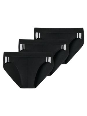 Schiesser - 95-5 - Rio-Slip - 3 pack - zwart, Maat:M