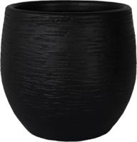 Pot osaka d16h14 cm zwart - Hortus