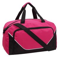 Sporttas/reistas roze/zwart 29 liter