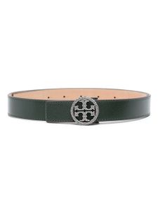 Tory Burch ceinture 1" Miller en cuir - Vert