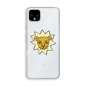 Kleine leeuw: Pixel 4 XL Transparant Hoesje