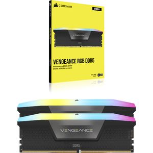 Corsair Vengeance RGB CMH32GX5M2B6400C32 geheugenmodule 32 GB 2 x 16 GB DDR5 6400 MHz