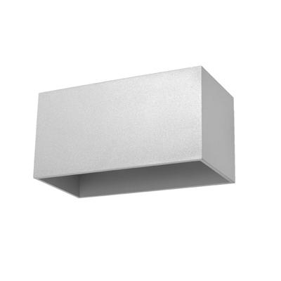 Wandlamp QUAD MAXI grijs